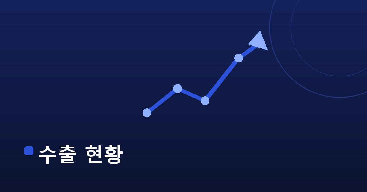 중고차 수출 현황 — 내차수출 수출 가이드 대표 이미지